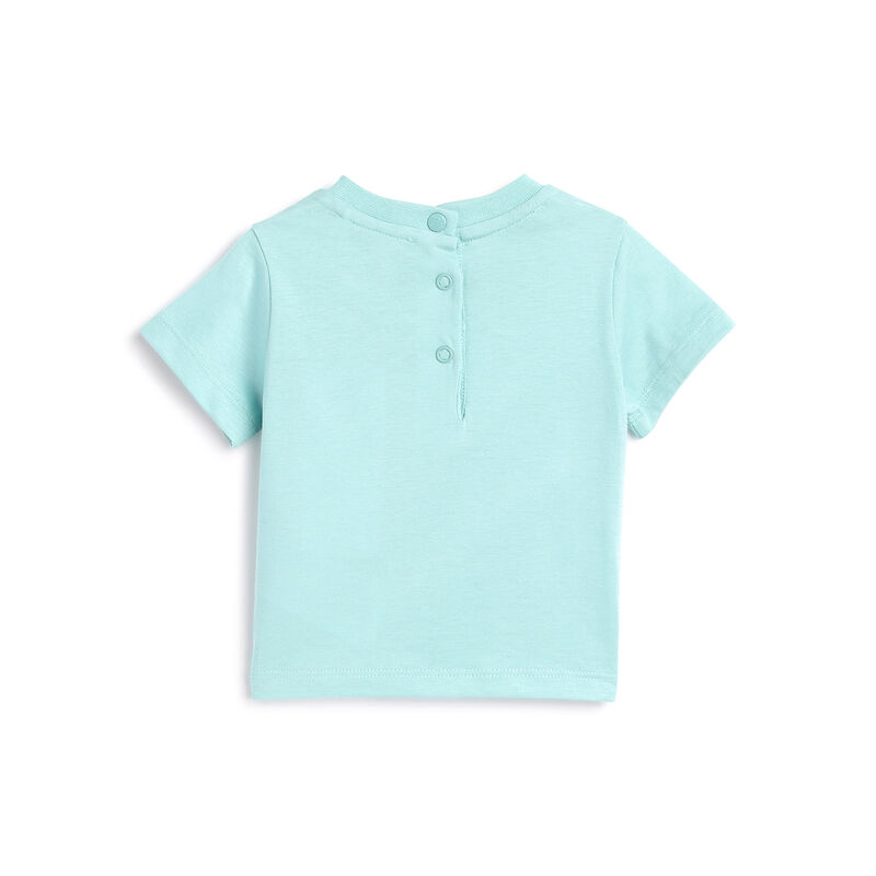 Boys Light Green Applique Short Sleeve T-Shirt image number 1